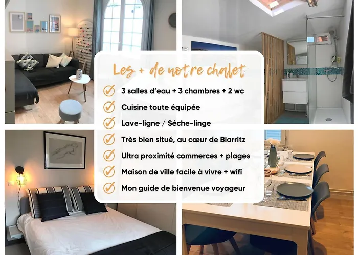 Basque 6 Couchages Centre Biarritz